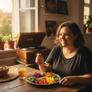 Why Slow Music at Dinner Makes You Eat 18% Less Food: A Harmonic Approach to Weight Loss