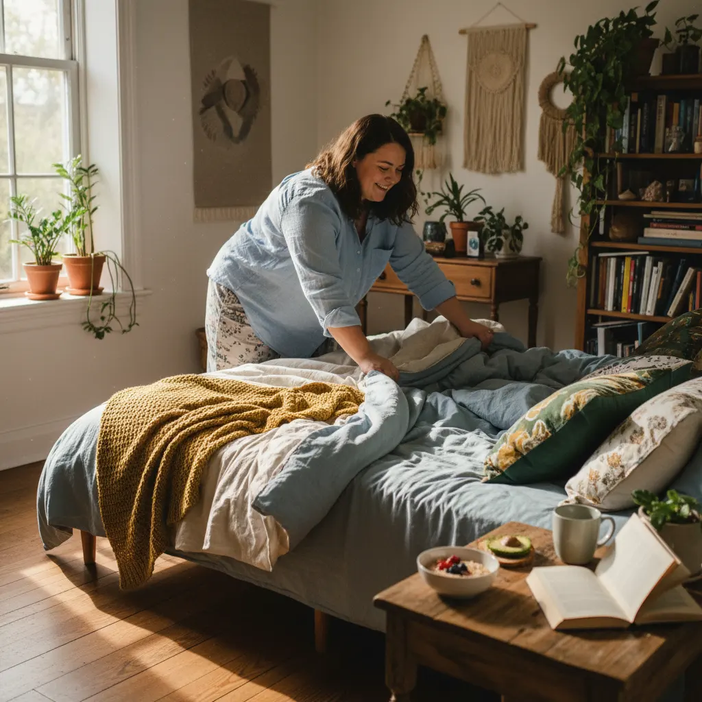 People who make their bed every morning are 19% more likely to report good sleep People who make their bed every morning are 19% more likely to report good sleep