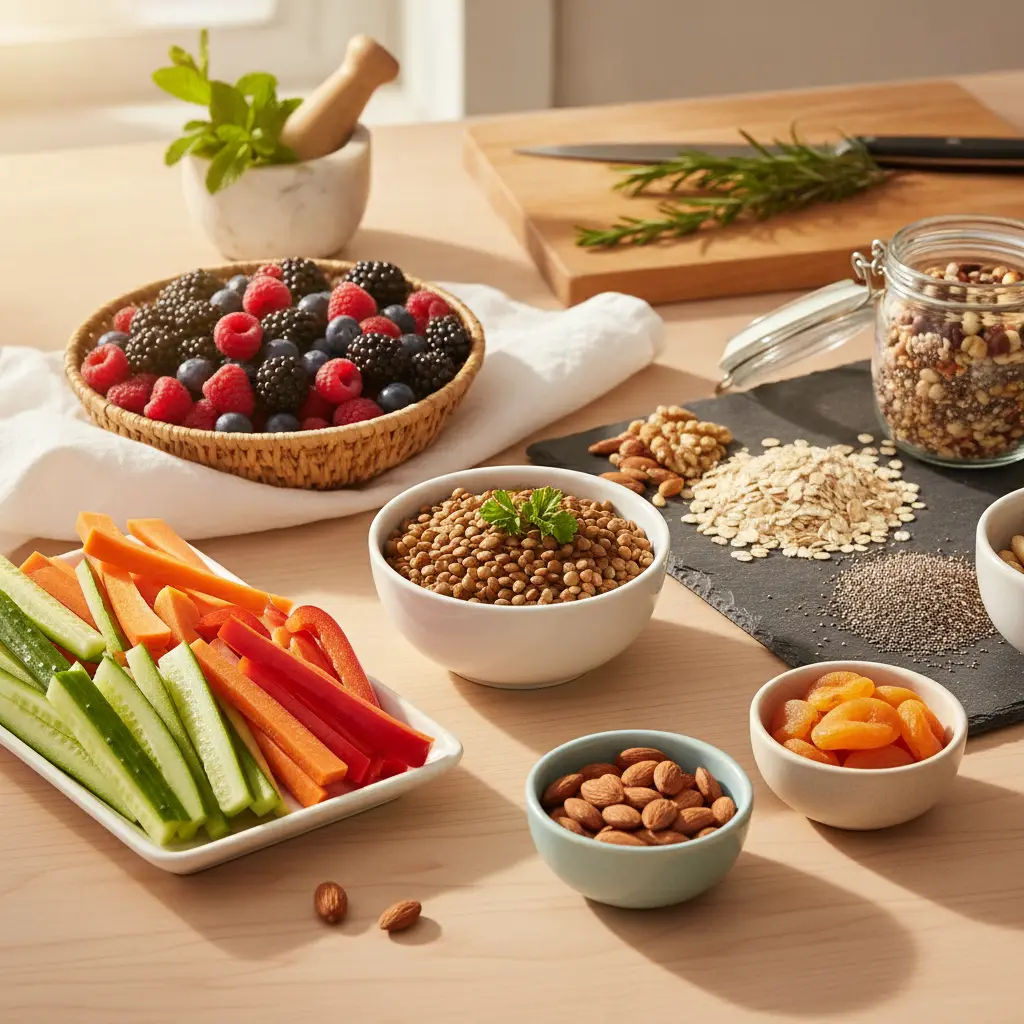 High Fiber Low Calorie Snacks for Weight Loss High Fiber Low Calorie Snacks for Weight Loss