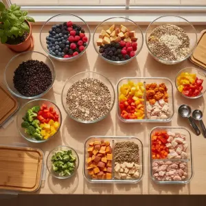 High Protein High Fiber Meal Prep Recipes for Weight Loss